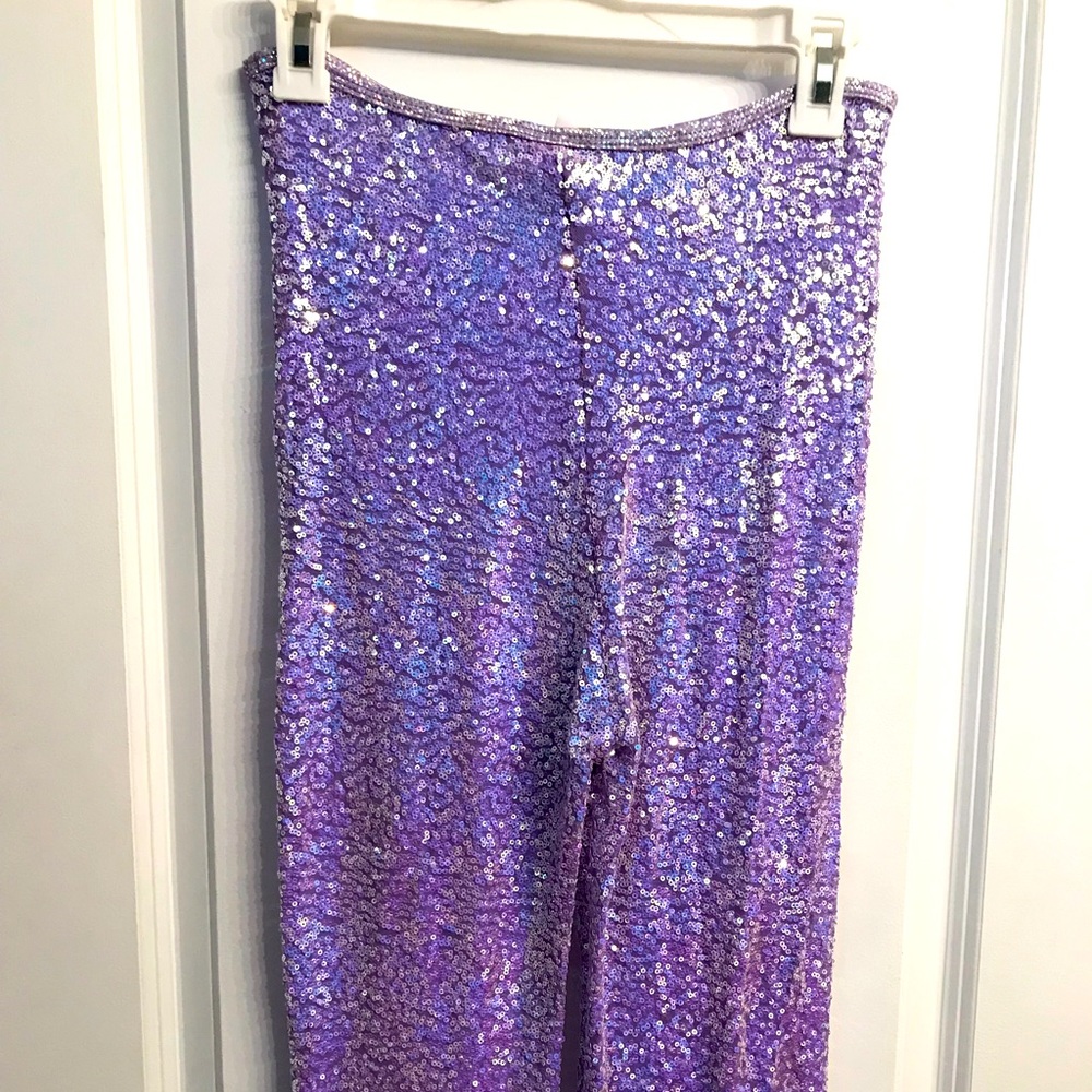 Sequin bell bottoms